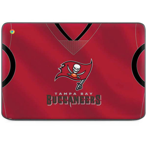 NFL Tampa Bay Buccaneers Team Jersey HP Chromebook Skin