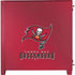 NFL Tampa Bay Buccaneers Team Jersey Corsair 4000D Tempered Glass Mid-Tower ATX Case Skin