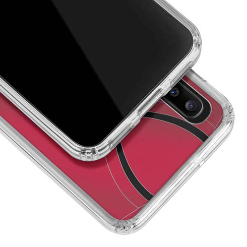 NFL Tampa Bay Buccaneers Team Jersey Galaxy A30 Clear Case