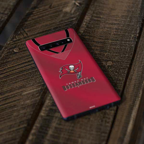 NFL Tampa Bay Buccaneers Team Jersey Galaxy S10 Plus Skin