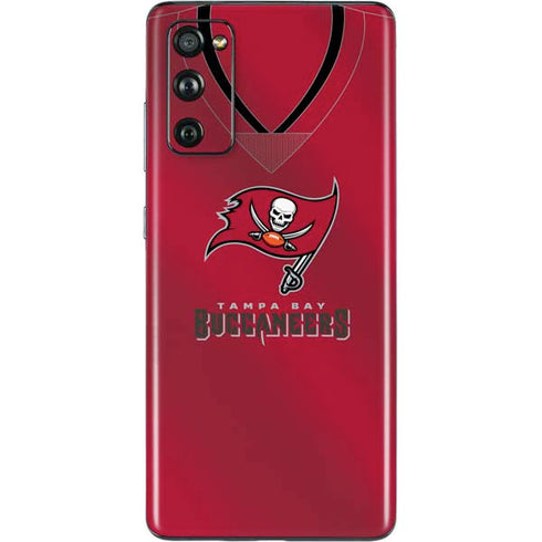 NFL Tampa Bay Buccaneers Team Jersey Galaxy S20 Fan Edition Skin