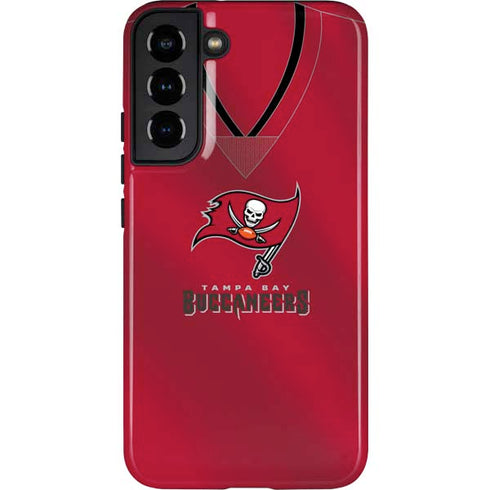 NFL Tampa Bay Buccaneers Team Jersey Galaxy S22 Plus Pro Case