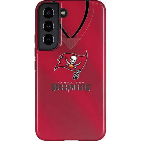 NFL Tampa Bay Buccaneers Team Jersey Galaxy S22 Pro Case