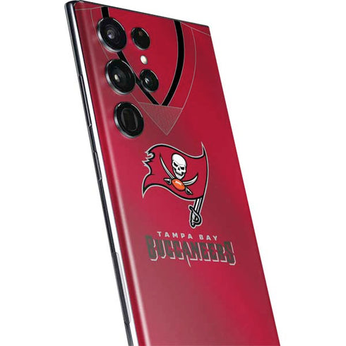 NFL Tampa Bay Buccaneers Team Jersey Galaxy S22 Ultra Skin