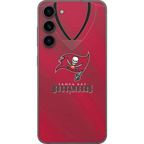 NFL Tampa Bay Buccaneers Team Jersey Galaxy S23 Plus Skin