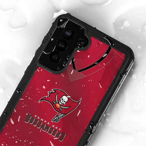 NFL Tampa Bay Buccaneers Team Jersey Galaxy S23 Plus Waterproof Case
