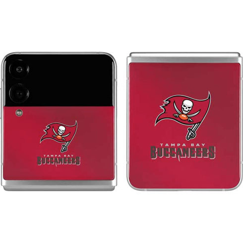 NFL Tampa Bay Buccaneers Team Jersey Galaxy Z Flip4 5G Skin
