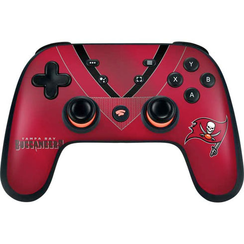 NFL Tampa Bay Buccaneers Team Jersey Google Stadia Controller Skin