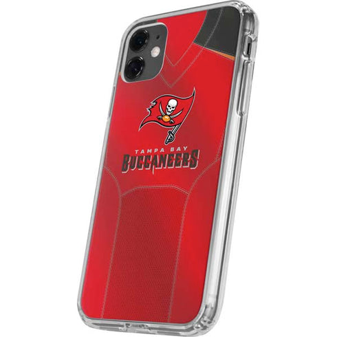 NFL Tampa Bay Buccaneers Team Jersey iPhone 11 Clear Case