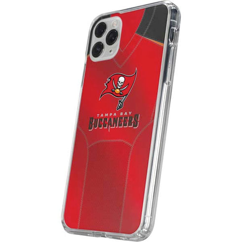 NFL Tampa Bay Buccaneers Team Jersey iPhone 11 Pro Clear Case