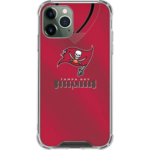 NFL Tampa Bay Buccaneers Team Jersey iPhone 12 Pro Max Clear Case