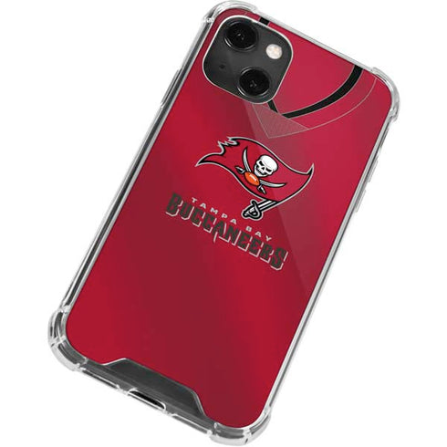 NFL Tampa Bay Buccaneers Team Jersey iPhone 13 Mini Clear Case