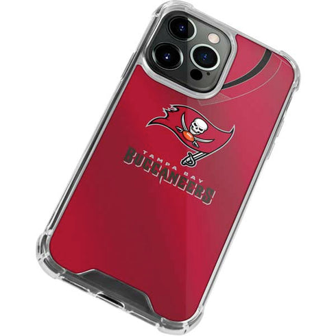 NFL Tampa Bay Buccaneers Team Jersey iPhone 13 Pro Clear Case