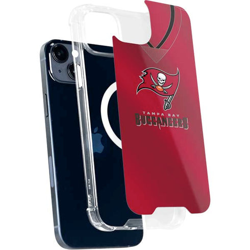 NFL Tampa Bay Buccaneers Team Jersey iPhone 15 Plus MagSafe Case