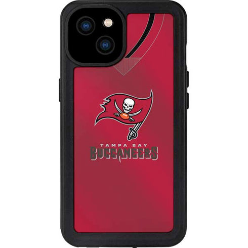 NFL Tampa Bay Buccaneers Team Jersey iPhone 15 Plus Waterproof Case