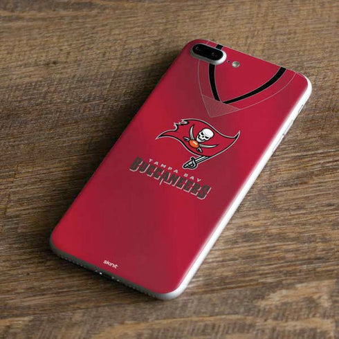 NFL Tampa Bay Buccaneers Team Jersey iPhone 8 Plus Skin