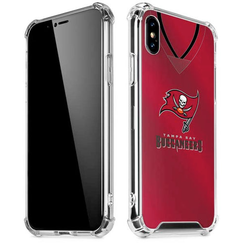 NFL Tampa Bay Buccaneers Team Jersey iPhone XS Max Clear Case