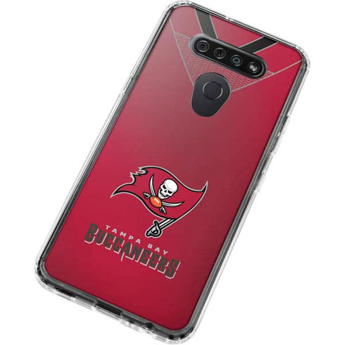 NFL Tampa Bay Buccaneers Team Jersey LG K51/Q51 Clear Case