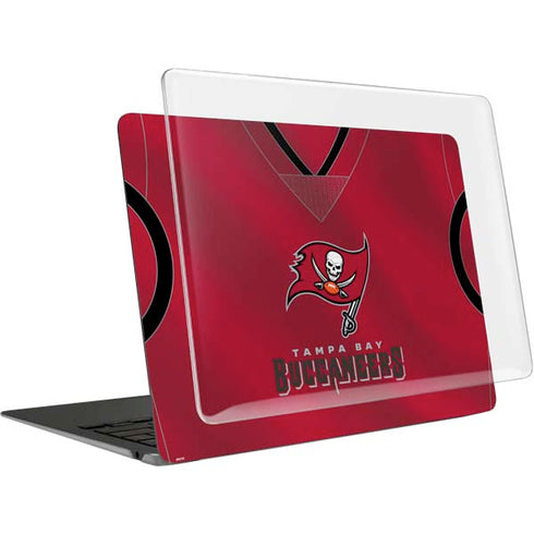 NFL Tampa Bay Buccaneers Team Jersey MacBook Air 15in (2023-2025) Case plus Skin