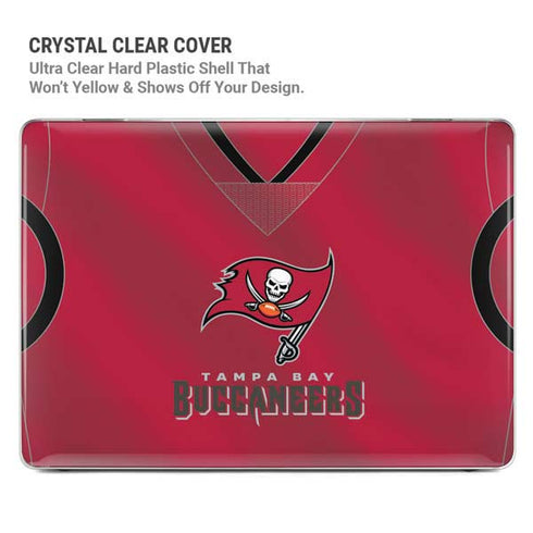 NFL Tampa Bay Buccaneers Team Jersey MacBook Pro 16in (2021-25) Case plus Skin