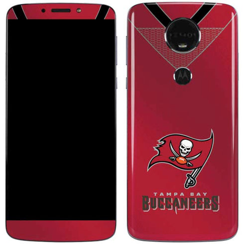 NFL Tampa Bay Buccaneers Team Jersey Moto E5 Plus Skin