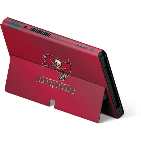 NFL Tampa Bay Buccaneers Team Jersey Nintendo Switch OLED (2021) Skin