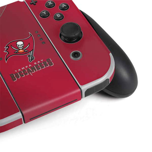 NFL Tampa Bay Buccaneers Team Jersey Nintendo Switch OLED (2021) Skin