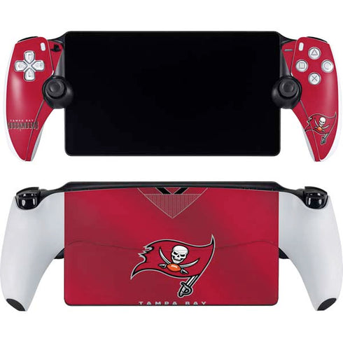NFL Tampa Bay Buccaneers Team Jersey PlayStation Portal Remote Player Skin