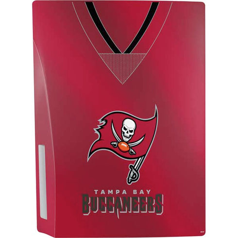 NFL Tampa Bay Buccaneers Team Jersey PS5 Console Skin