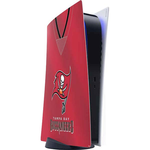 NFL Tampa Bay Buccaneers Team Jersey PS5 Digital Edition Console Skin