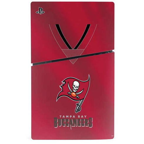 NFL Tampa Bay Buccaneers Team Jersey PS5 Slim Digital Edition Bundle Skin