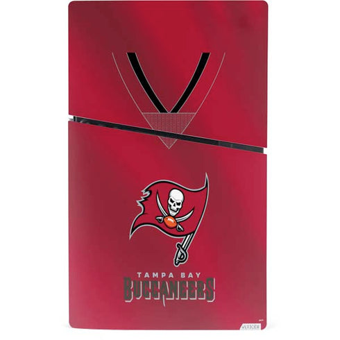 NFL Tampa Bay Buccaneers Team Jersey PS5 Slim Digital Edition Console Skin