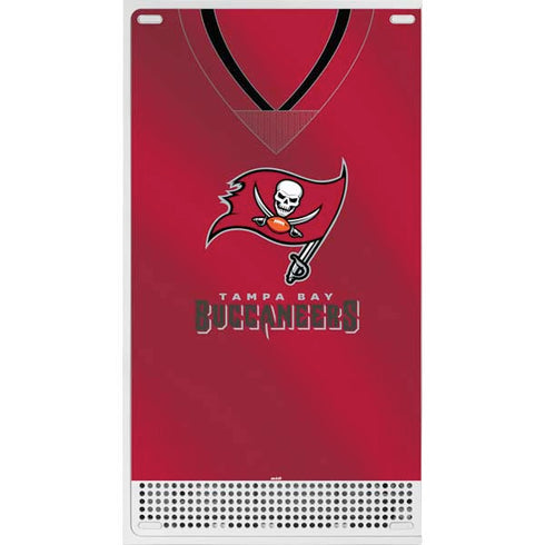 NFL Tampa Bay Buccaneers Team Jersey Xbox Series S Console Skin