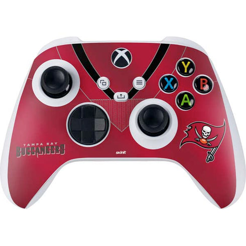 NFL Tampa Bay Buccaneers Team Jersey Xbox Series S Controller Skin
