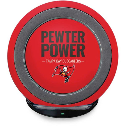 NFL Tampa Bay Buccaneers Team Motto Fast Charge Wireless Charging Stand Skin