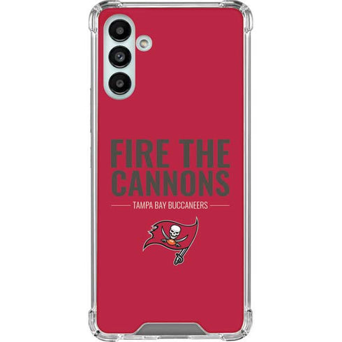 NFL Tampa Bay Buccaneers Team Motto Galaxy A13 5G Clear Case