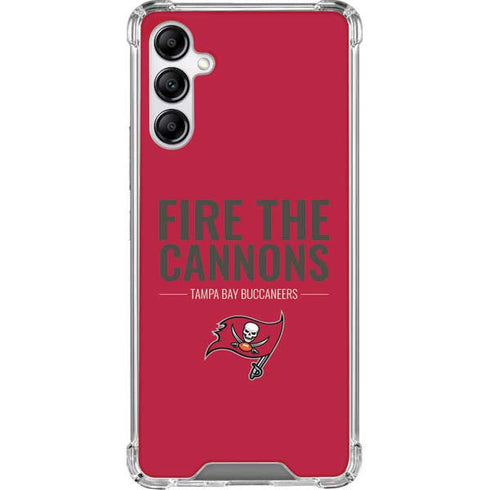 NFL Tampa Bay Buccaneers Team Motto Galaxy A14 5G Clear Case