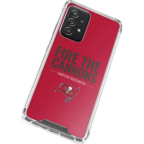 NFL Tampa Bay Buccaneers Team Motto Galaxy A52 5G Clear Case