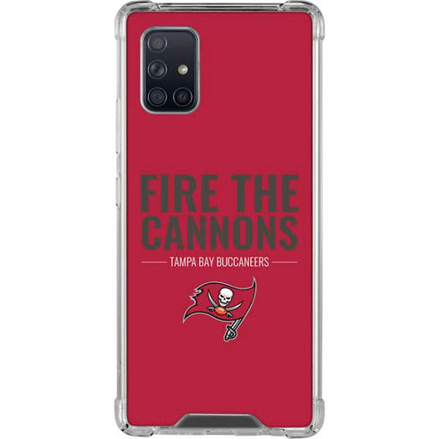NFL Tampa Bay Buccaneers Team Motto Galaxy A71 5G Clear Case