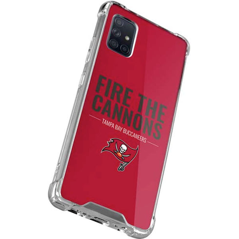 NFL Tampa Bay Buccaneers Team Motto Galaxy A71 5G Clear Case