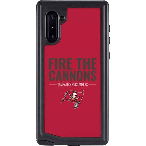 NFL Tampa Bay Buccaneers Team Motto Galaxy Note 10 Waterproof Case