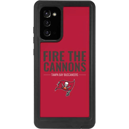NFL Tampa Bay Buccaneers Team Motto Galaxy Note20 5G Waterproof Case