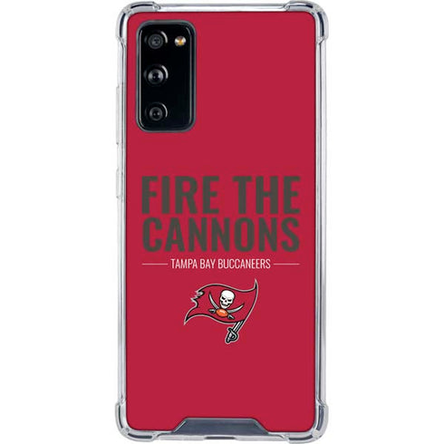 NFL Tampa Bay Buccaneers Team Motto Galaxy S20 FE Clear Case