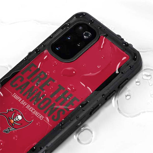 NFL Tampa Bay Buccaneers Team Motto Galaxy S20 Plus Waterproof Case