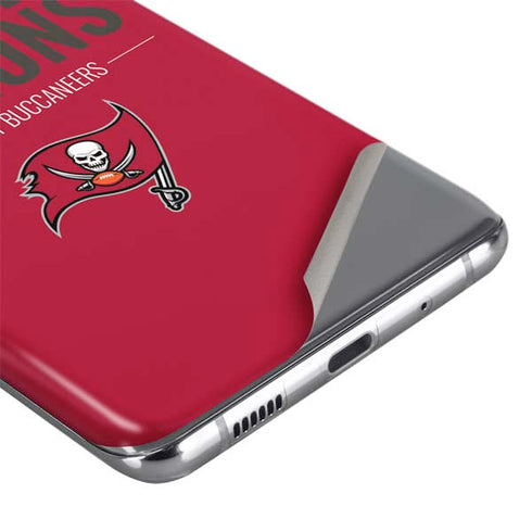 NFL Tampa Bay Buccaneers Team Motto Galaxy S20 Skin