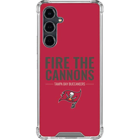 NFL Tampa Bay Buccaneers Team Motto Galaxy S23 FE Clear Case