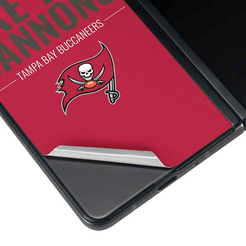 NFL Tampa Bay Buccaneers Team Motto Galaxy Z Fold4 5G Skin