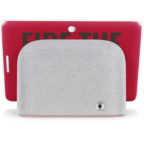 NFL Tampa Bay Buccaneers Team Motto Google Home Hub Skin