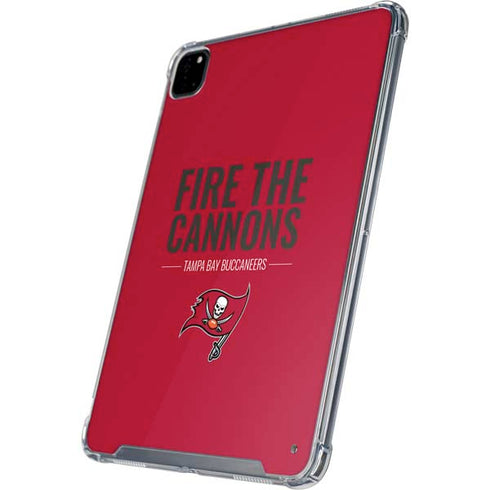 NFL Tampa Bay Buccaneers Team Motto iPad Pro 12.9in (2020) Clear Case