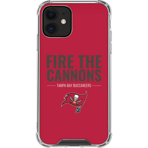 NFL Tampa Bay Buccaneers Team Motto iPhone 12 Mini Clear Case